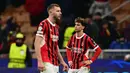 Bermain imbang 1-1 kontra Feyenoord, AC Milan dipastikan tersingkir dari Liga Champions 2024/2025. (Marco BERTORELLO/AFP)