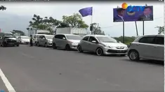 Mesin pembaca kartu juga belum prima sehingga butuh waktu membaca kartu tol yang ditempelkan.