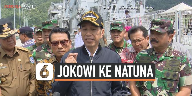 VIDEO: Jokowi ke Natuna, Pastikan Penegakan Hukum Hak Berdaulat RI