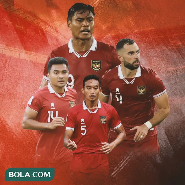 Timnas Indonesia - Fachruddin Aryanto, Jordi Amat, Rizki Ridho, Asnawi Mangkualam