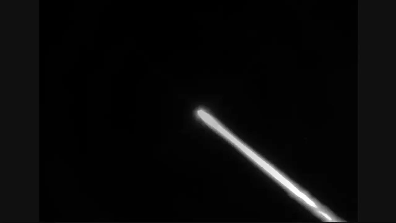Minuteman III di langit malam. (X/Sentdefender)