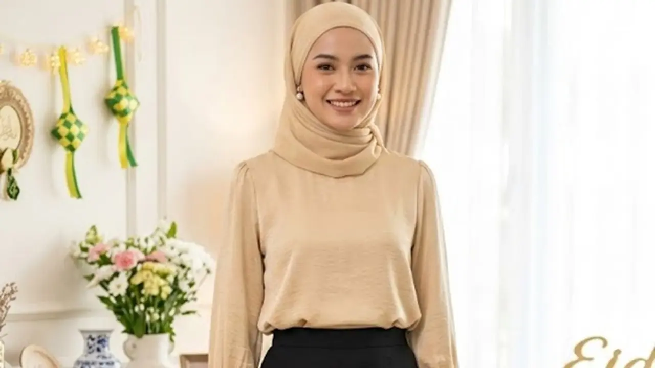 padu padan rok hitam dan blouse