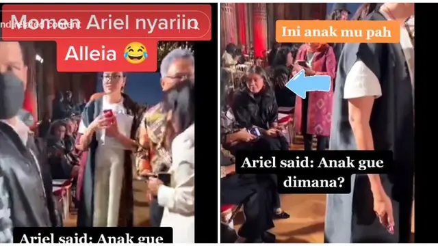 6 Potret Ariel NOAH Protektif ke Alleia, Anak Semata Wayang Kesayangan