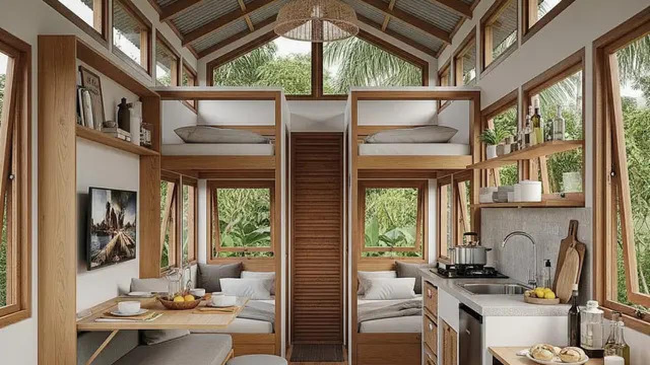 7 Inspirasi Desain Rumah Kecil 4x6 2 Kamar yang Mungil, Fungsional, dan Hemat Anggaran