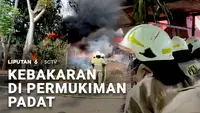 Kebakaran di Permukiman Padat