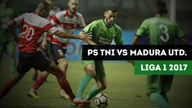 Berita video highlights Liga 1 2017, PS TNI vs Madura United,  Senin (18/9/2017) di Stadion Pakansari, Cibinong. (Sumber: TvOne)