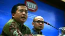 Kementerian Luar Negeri menggelar konferensi pers terkait isu bilateral, Jakarta, Kamis (18/12/2014). (Liputan6.com/Faizal Fanani)