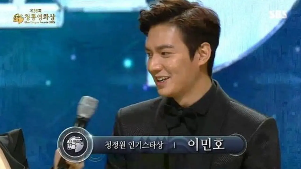 Lee Min Ho dan Park Bo Young Berbagi Kemenangan di Blue Dragon