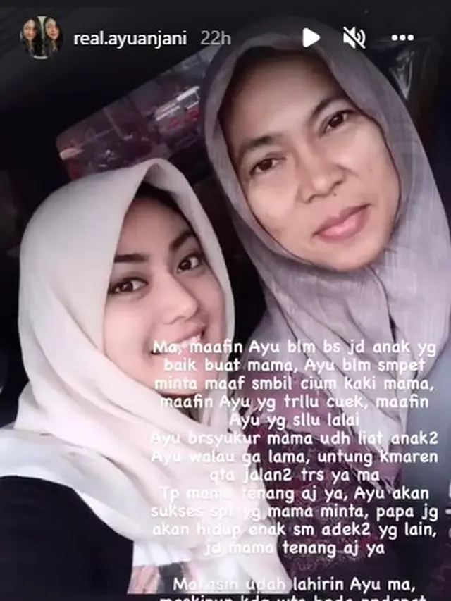 Ibunda Ayu Anjani jadi korban tewas tenggelam di perairan Taman Nasional Komodo (Instagram Stories)