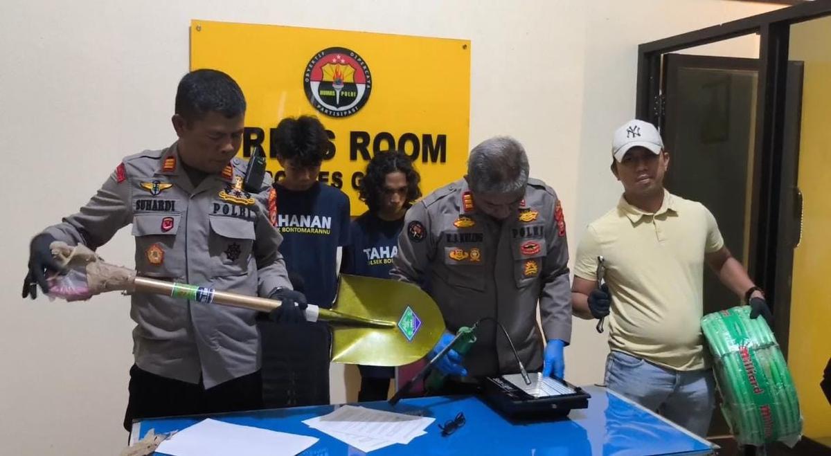 2 Pemuda di Gowa Nekat Bobol Gudang Milik Wagub Sulsel