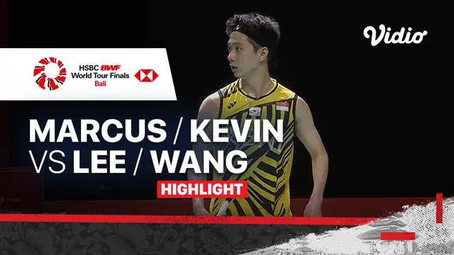 Berita Video, Highlights BWF World Tour Finals 2021 antara Kevin Sanjaya / Marcus Gideon Vs, Lee Yang / Wang Chi-Lin pada Rabu (1/12/2021)