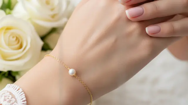 9 Model Gelang Emas 5 Gram Rantai Kecil untuk Acara Pernikahan
