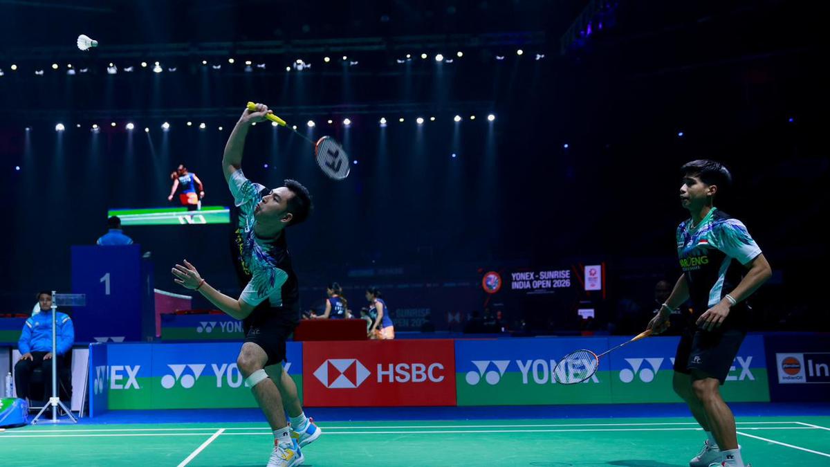 Hasil India Open 2026: Tertekan, Sabar/Reza Dijegal Pasangan Jepang