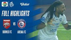 Berita video highlights laga pekan ke-16 BRI Liga 1 2021/2022, Borneo FC vs Arema FC, yang berakhir dengan skor 1-2, Jumat (10/12/2021) malam hari WIB.