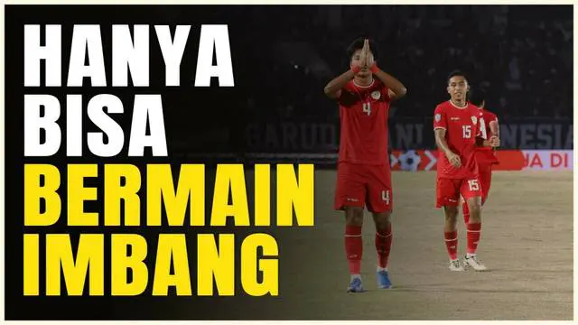 Berita video Timnas Indonesia harus puas berbagi angka dengan Laos di laga kedua Grup B Piala AFF 2024, Kamis (12/12/2024) malam WIB. Skuad Garuda bermain imbang 3-3 dan laga berjalan sangat dramatis.