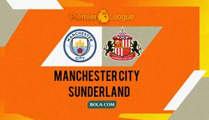 Cover prediksi Manchester City versus Sunderland di Premier League. (Bola.com/Rizki Hidayat)