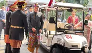Pakai Baju Adat Bali, Jokowi Hadiri HUT ke-81 RI di Istana Merdeka