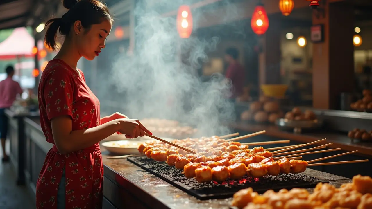 cara membuat sate ayam