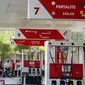 Setelah sempat tertunda peluncurannya, PT Pertamina (Persero) secara mantap akan meluncurkan varian BBM terbaru Pertalite pada 24 Juli 2015 mendatang, Jakarta, Rabu (22/7/2015). (Liputan6.com/Faizal Fanani)