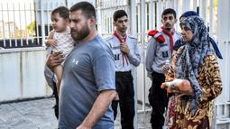 Israel melancarkan gelombang serangan udara terhadap sasaran-sasaran milik Hizbullah. (FADEL ITANI/AFP)