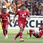 Gelandang Persija Jakarta, Bruno Matos, menggiring bola saat melawan Becamex Binh Duong pada laga Piala AFC di SUGBK, Jakarta, Selasa (26/2). Kedua klub bermain imbang 0-0. (Bola.com/M. Iqbal Ichsan)