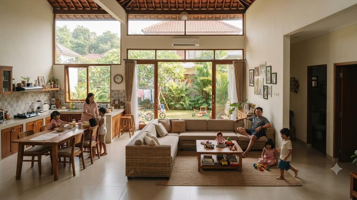 8 Model Rumah Family Friendly yang Bisa Dicoba, Benar-Benar Dirancang untuk Kenyamanan Keluarga