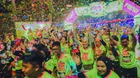 Bank Raya Color Run Night Festival 2024, Ajang Lari Bertabur Warna di Bawah Bintang