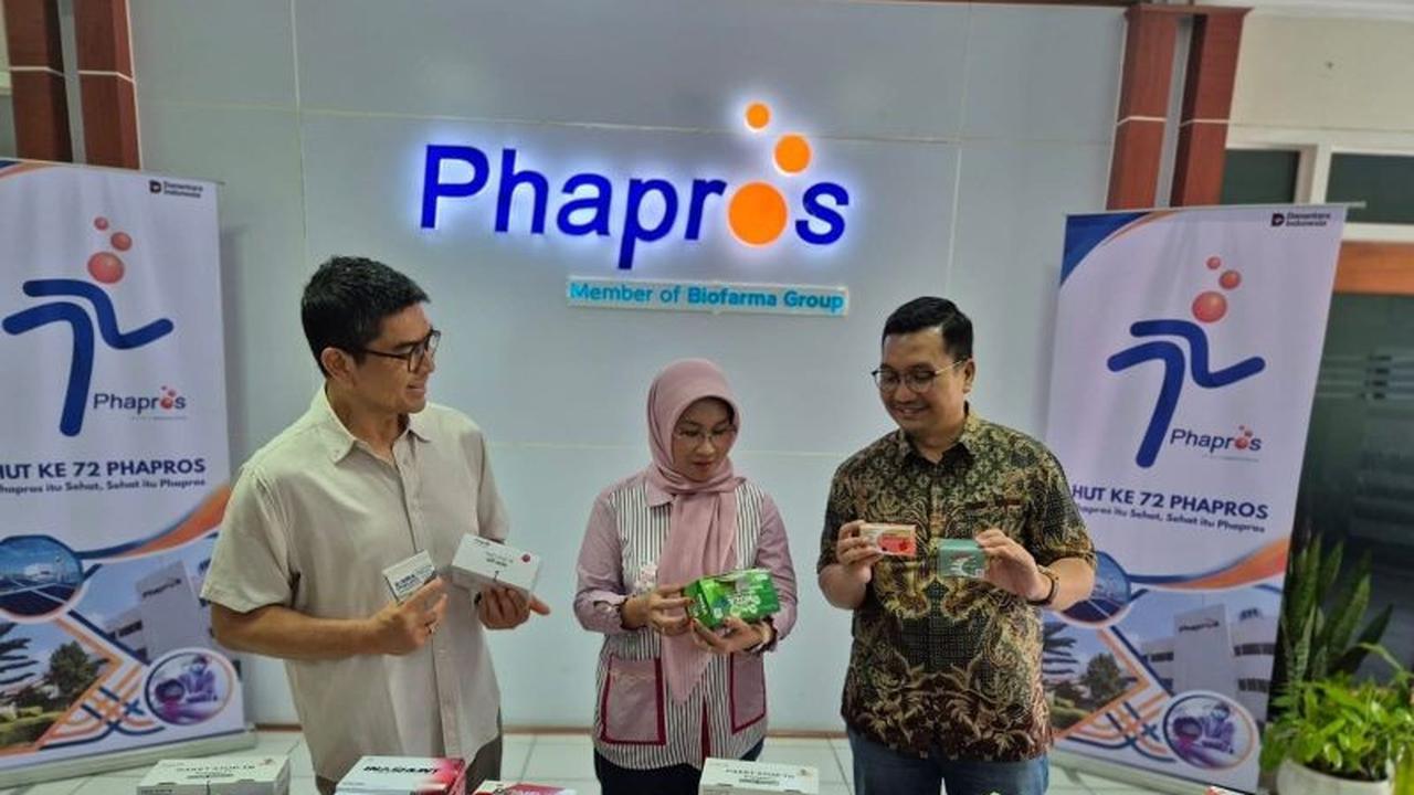 Phapros Siapkan Strategi Komprehensif Atasi Kenaikan Harga Bahan Baku Obat Impor