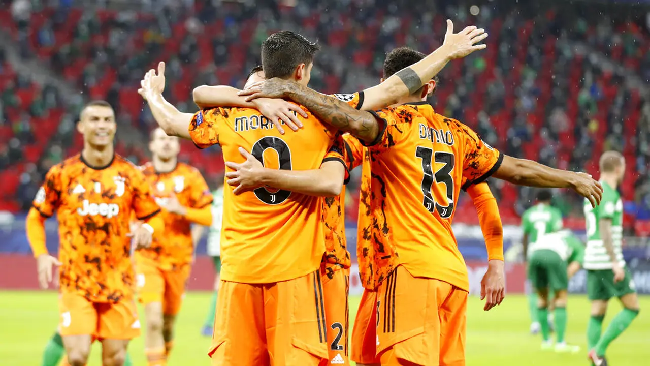FOTO: Juventus Hajar Ferencvaros 4-1 di Liga Champions