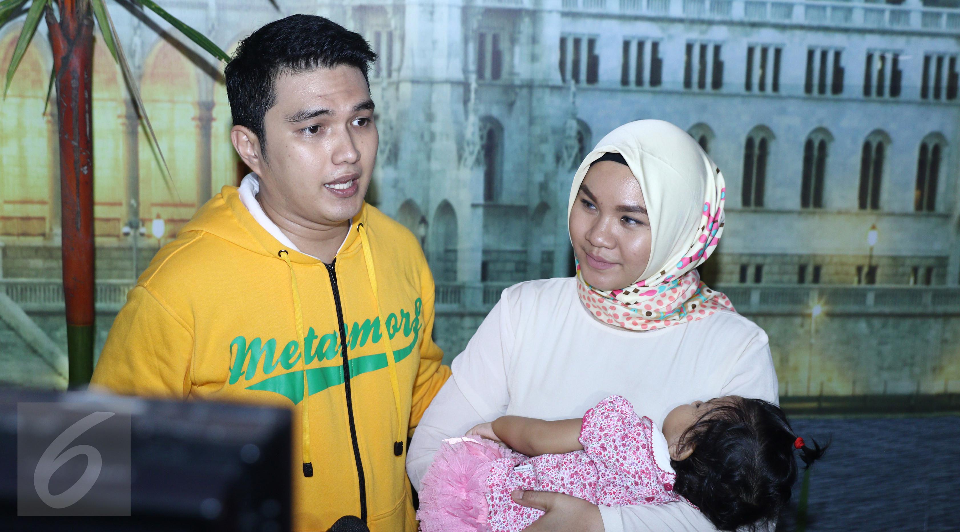 Aldi Taher dan istri, Georgia Aisyah (Liputan6.com/Herman Zakharia)