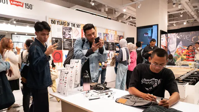 Levi’s Hadirkan 501 Experience di Jakarta, Bisa Kustomisasi Denim Gratis