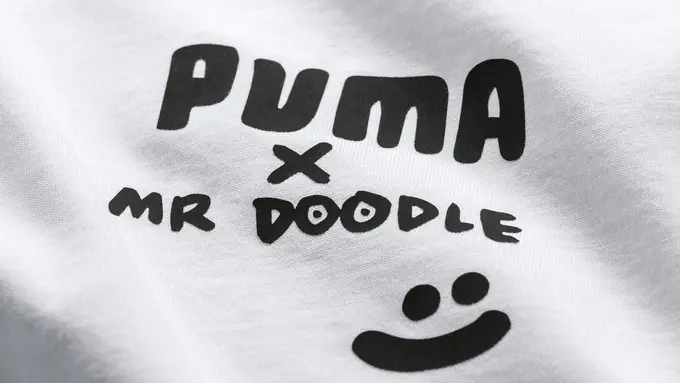 Kolaborasi Puma x Mr. Doodle Hadirkan Gambar Tangan yang Ceria dan Penuh Pesan Tersembunyi