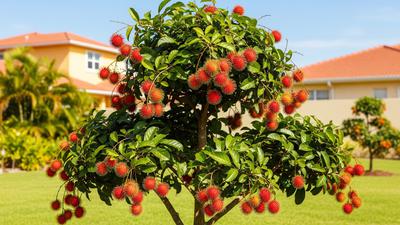 Panduan 12 Langkah Menanam Rambutan di Pekarangan Agar Tidak Membesar dan Tetap Lebat Buah