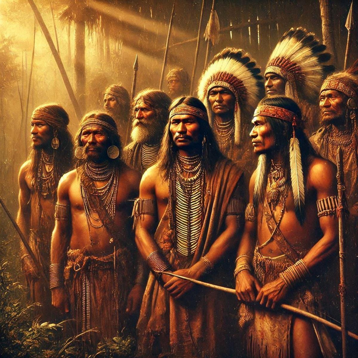 Ilustrasi Suku Indian