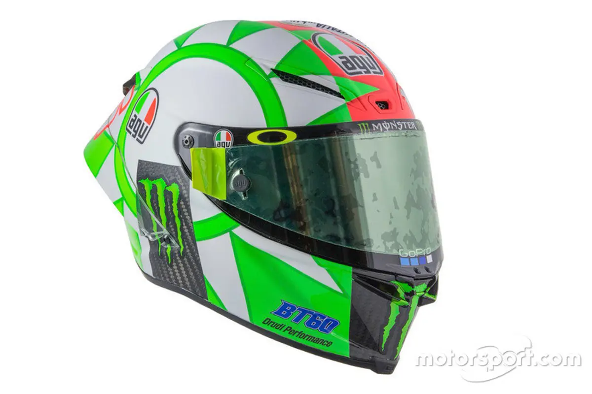 Balapan di Kandang, Valentino Rossi Pamer Helm Keren (foto: Motorsport.com)
