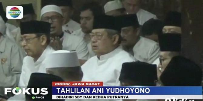 Suasana Tahlilan 3 Hari Wafatnya Ani Yudhoyono