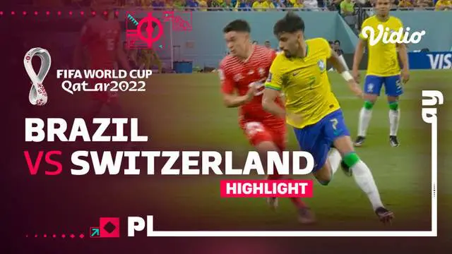 Berita video highlights Piala Dunia 2022, pertandingan antara Brasil melawan Swiss di Stadium 974 pada matchday 2 Grup G Piala Dunia 2022, Senin (28/11/2022).