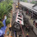 Situasi Krusial Jalur Lengkung Sebelum Argo Bromo Anggrek Tabrak KRL