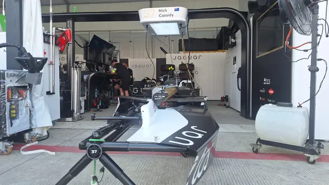 Jaguar TCS Racing Datang ke Formula E Jakarta dengan Percaya Diri (Arief A/Liputan6.com)