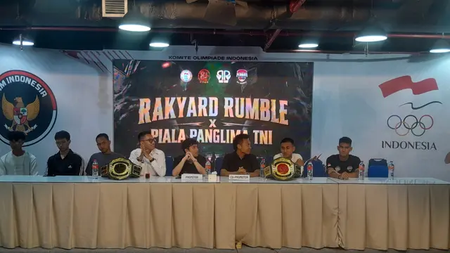 Timbang dan dan Jumpa Pers Rakyard Rumble Piala Panglima TNI 2026