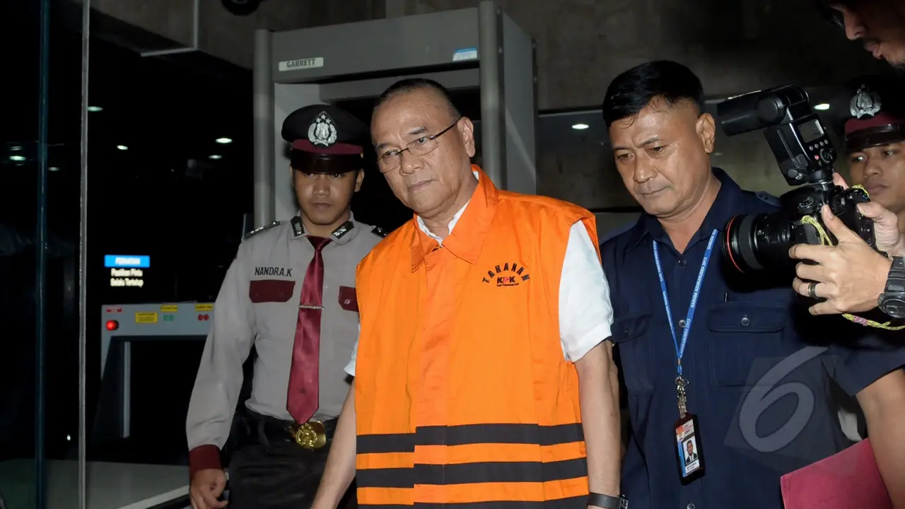 Ketua Komite Pembangunan Wisma Atlet Resmi Ditahan KPK