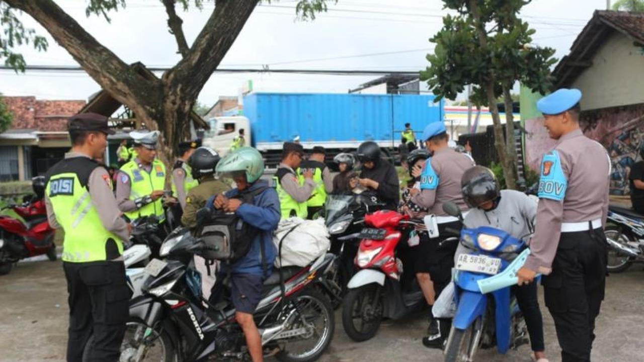 Polres Bantul Tindak 1.155 Pelanggar Lalu Lintas dalam Sepekan Operasi Keselamatan Progo 2026