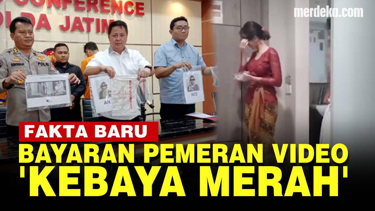 VIDEO: Polisi Ungkap Pemeran 'Kebaya Merah' Ternyata Sudah Bikin 92 Video Syur
