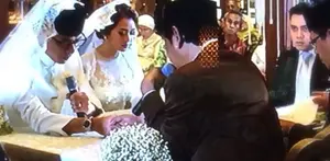 Kabar bahagia datang dari Wishnutama dan Gista Putri. Tetapi, Pernikahan yang berlangsung oleh kedua mempelai sangat tertutup rapat dan dijaga setiap sudut oleh Aparat.