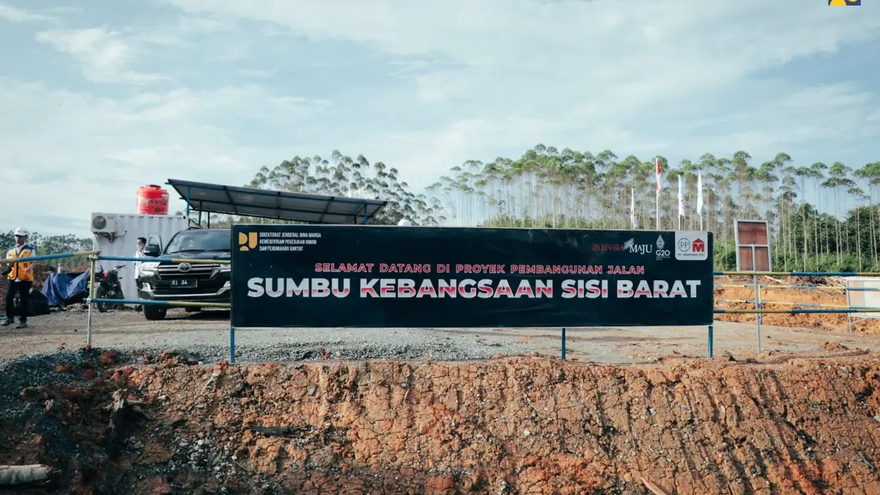 Kementerian PUPR telah memulai pembangunan infrastruktur dasar mendukung Kawasan Inti Pusat Pemerintahan (KIPP) Ibu Kota Negara atau IKN Nusantara, di Kalimantan Timur. (Dok Kementerian PUPR)