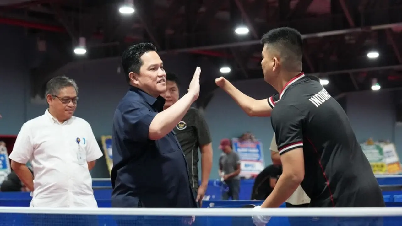 Menpora Erick Thohir ingatkan atlet disabilitas fokus latihan jelang Asian Para Games 2026.  (Foto: Kemenpora)