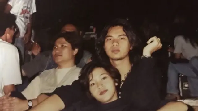 Potret Ahmad Dhani dan Maia Estianty (Sumber: Tiktok/@dm013023)