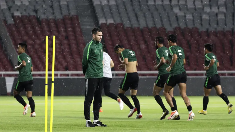 Latihan Timnas Indonesia