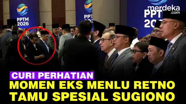 Curi Perhatian Sosok Retno Marsudi Tamu Spesial Laporan Tahunan Menlu Sugiono