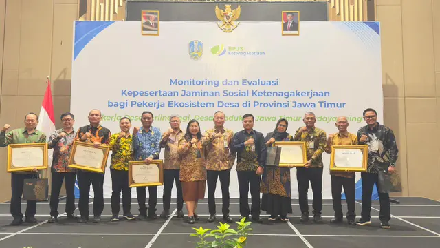 Kolaborasi BPJS Ketenagakerjaan dan Dinas PMD Jatim Dorong Keberlanjutan Jaminan Sosial Pekerja Desa